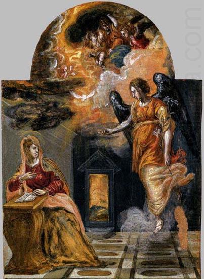 GRECO, El Annunciation china oil painting image